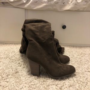 Brown Knee-High Boots